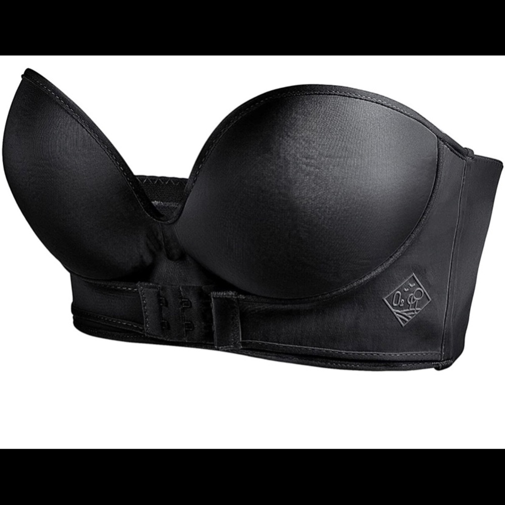 Strapless Pushup Bras Front Buckle Lift Bra